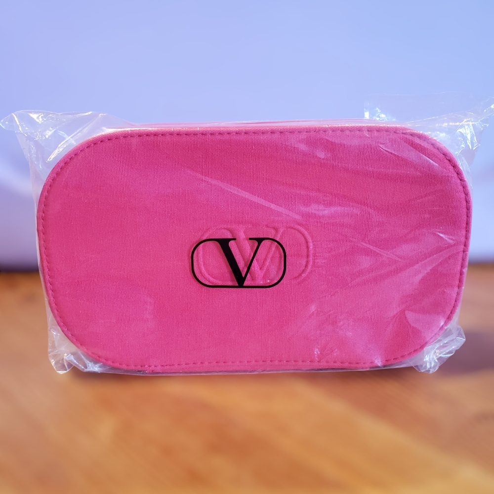 Valentino Large Make Up Pouch (Hot Pink)